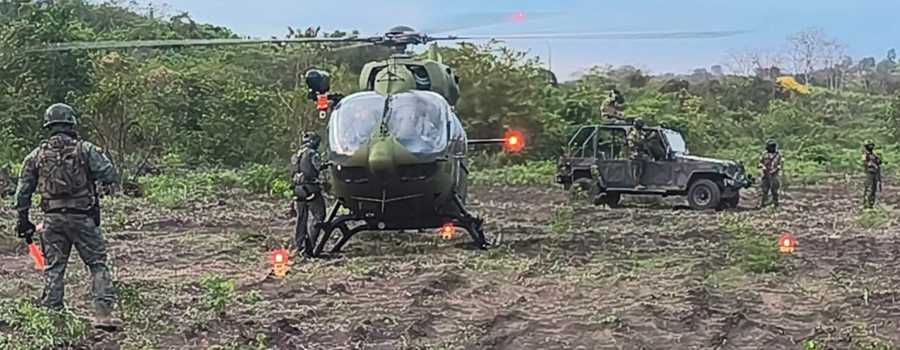 FAE REFUERZA  OPERACIONES ANTINARCOTICOS  CON AIRBUS HELICOPTERS