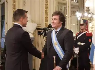 CITA DE PRESIDENTES MILEI Y NOBOA EN QUITO